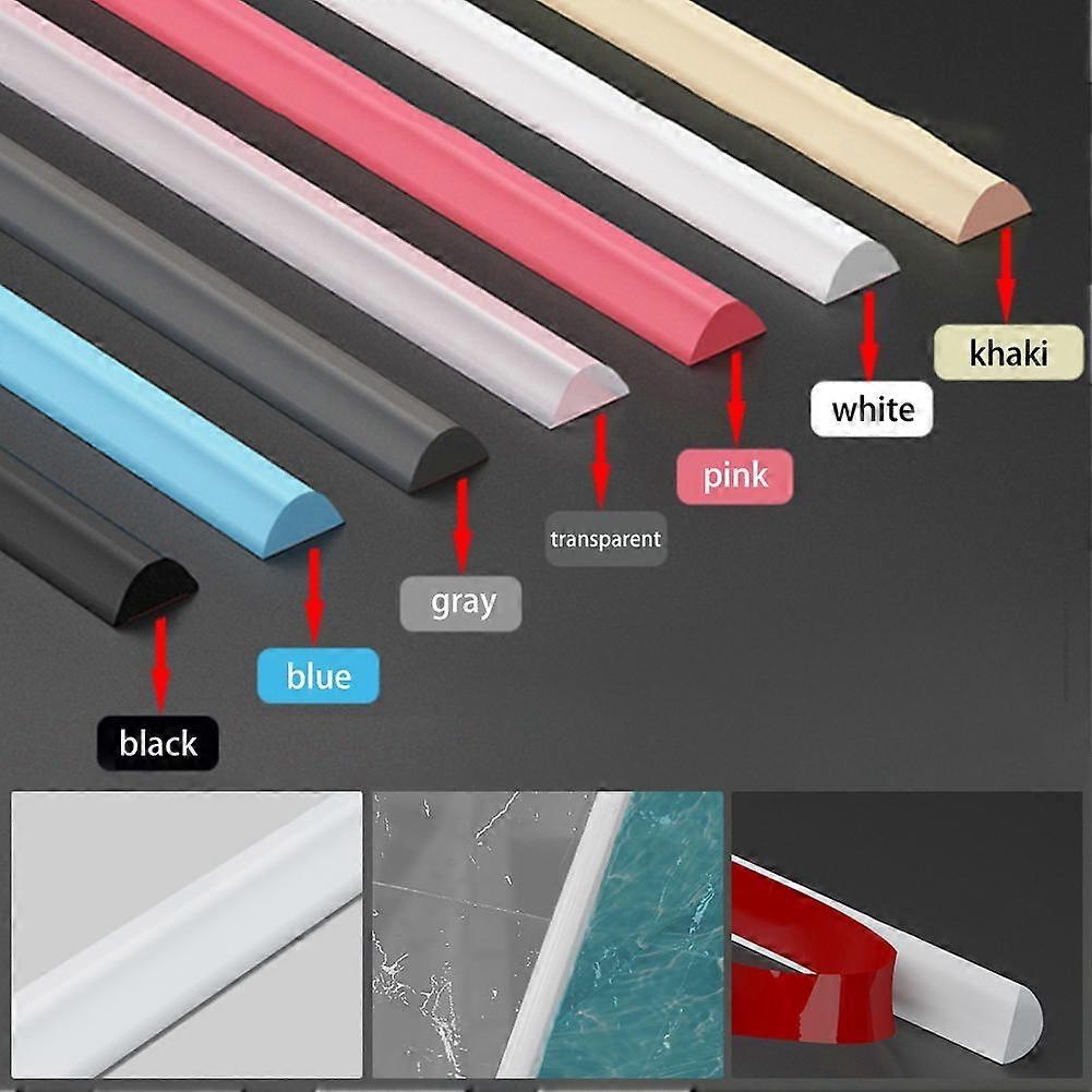 Shower Water Barrier 200cm Bendable Perfect Black Compatible with Various Brands - Image 2
