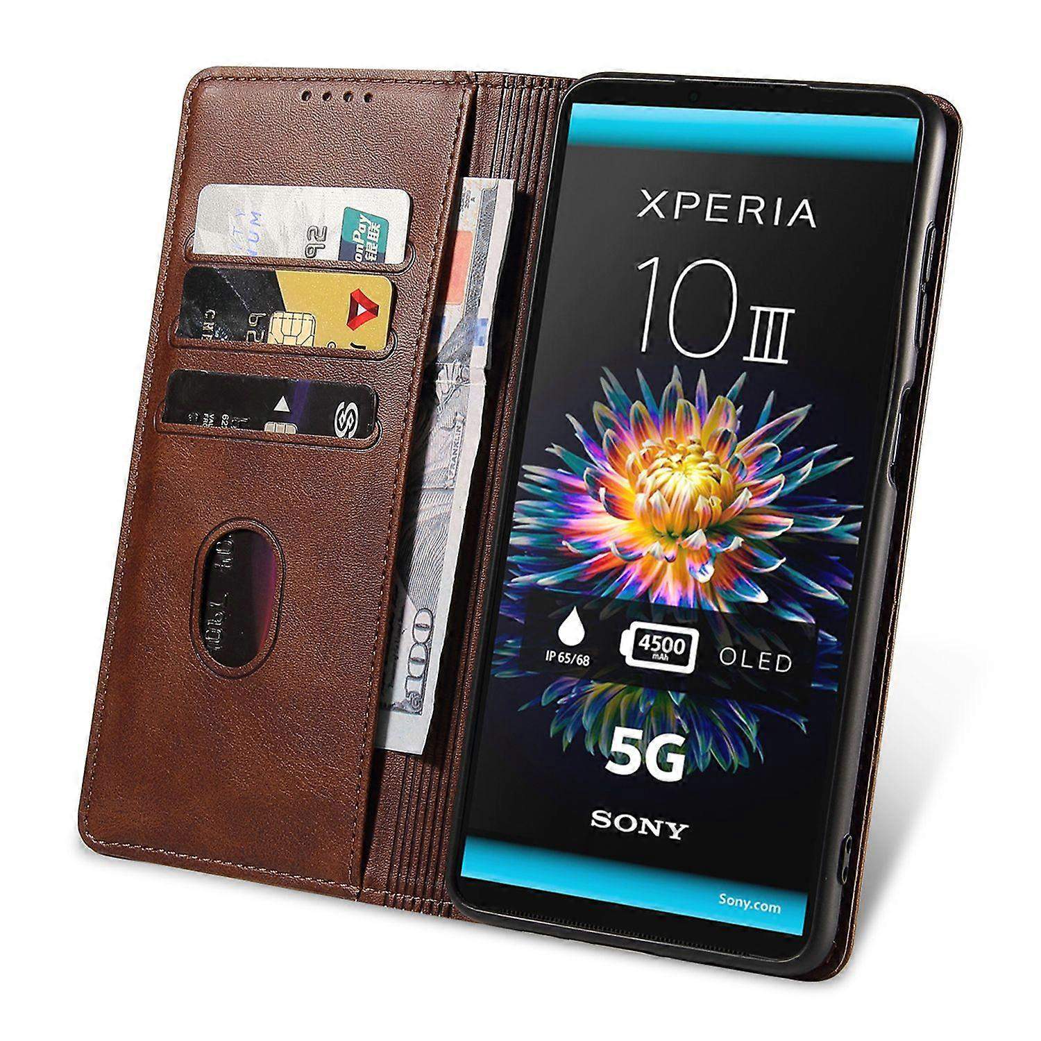 Compatible with Sony Xperia 10 III 5G Mobile Case - Perfect Brown-max Brown - Image 2
