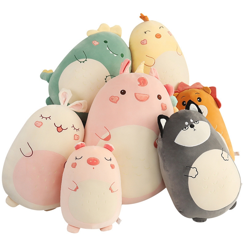 Squishmallow Kawaii Plush Pillow Doll 80cm Dinosaur Unicorn Rabbit Soft Stuffed Animal - Image 6