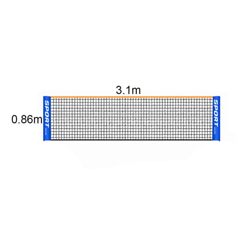 Outdoor Replacement Training Net 3M 4M 5M 6M 4.1M Portable for Badminton Tennis Sports - Image 5