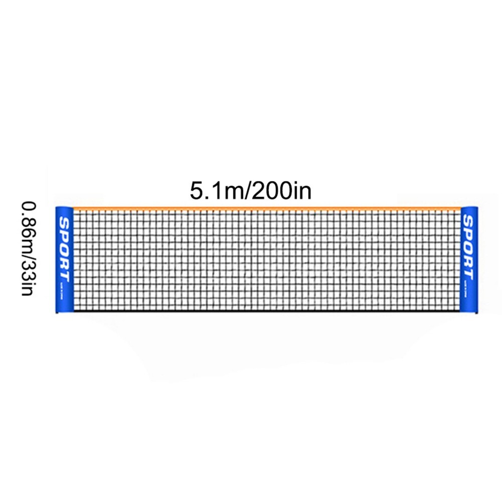 Outdoor Replacement Training Net 3M 4M 5M 6M 4.1M Portable for Badminton Tennis Sports - Image 7