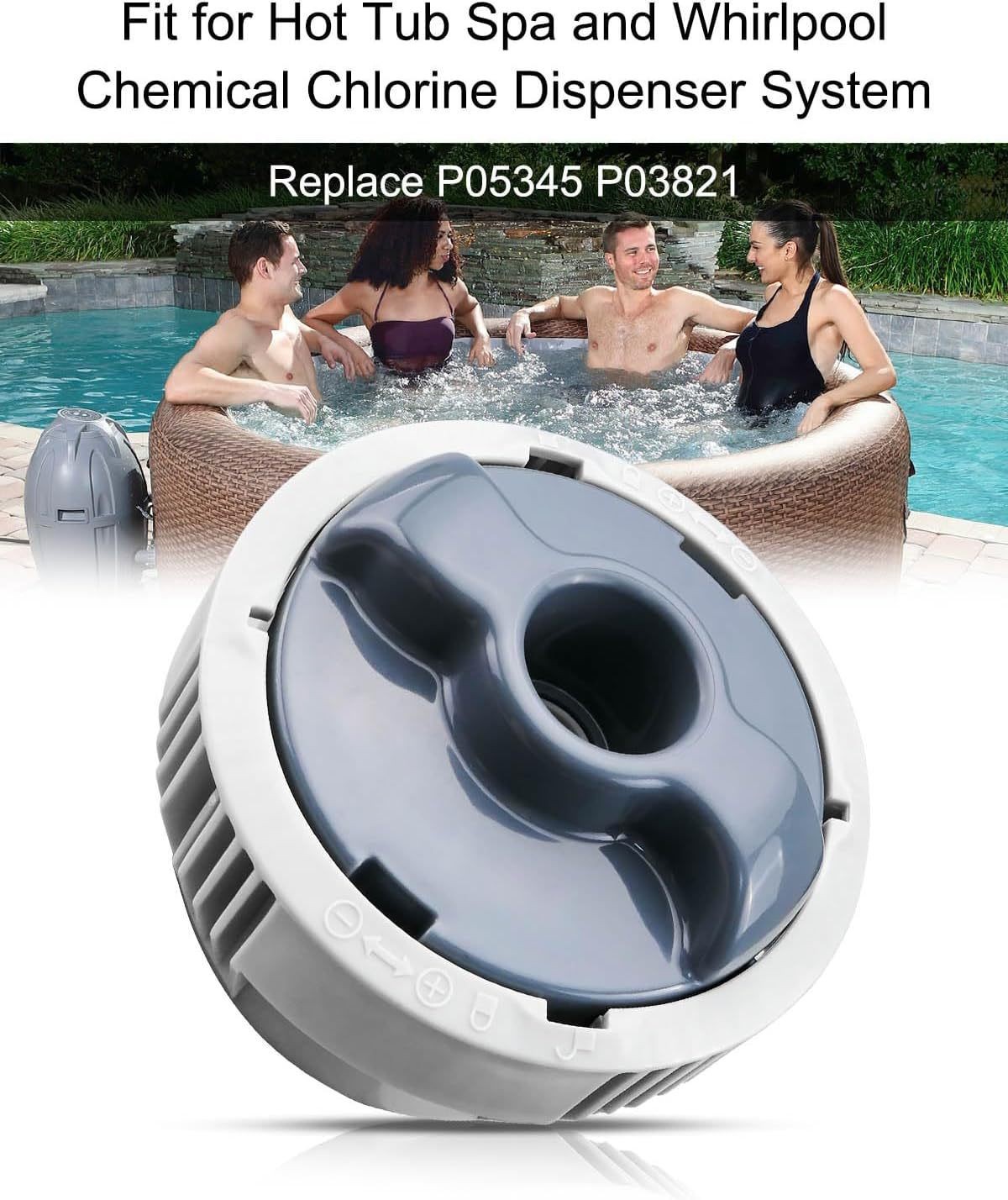 Pool Chemical Dispenser P05345 with Chlorine for Lay-Z-Spa - Image 4