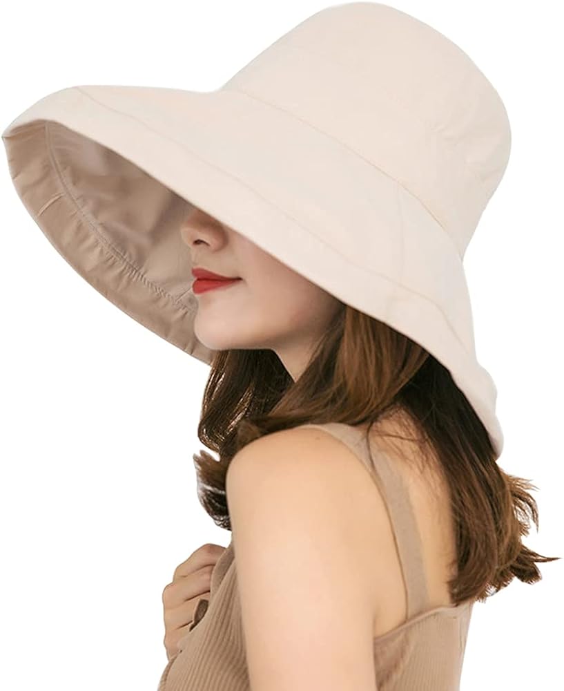 Sun Protection Sun Hat Women with UV Protection Foldable - Image 1