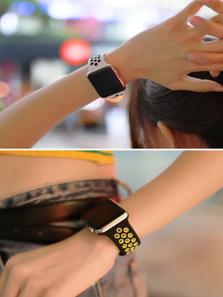 Compatible with Apple Watch Band Ultra 2, Series 9/8/7/6/5/4/3/SE, 45mm 49mm 44mm 40mm 41mm 42mm, Black Pink, 15 Pack - Image 5