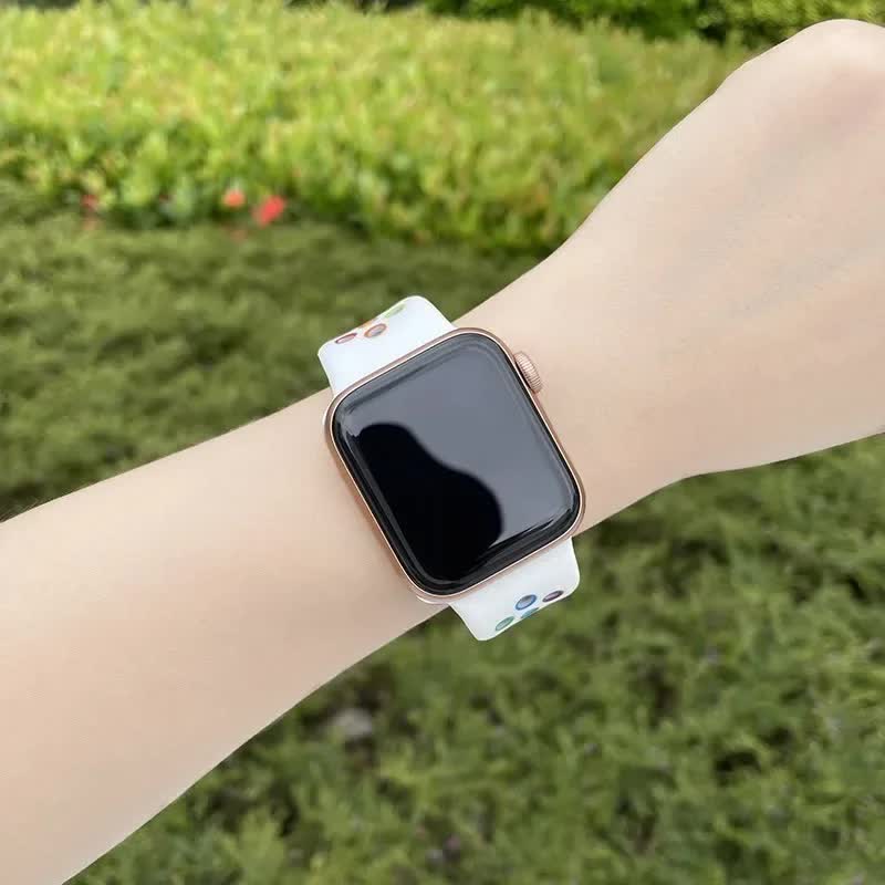 Compatible with Apple Watch Band Ultra 2, Series 9/8/7/6/5/4/3/SE, 45mm 49mm 44mm 40mm 41mm 42mm, Black Pink, 15 Pack - Image 6