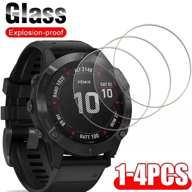 Tempered Glass for Garmin Fenix 7X 7S 7 6X 6S 6 Pro Garmin Fenix 5 5S 5X Plus Screen Protector Film Film Fenix 6S Pro quantity-1pc glass - Image 1