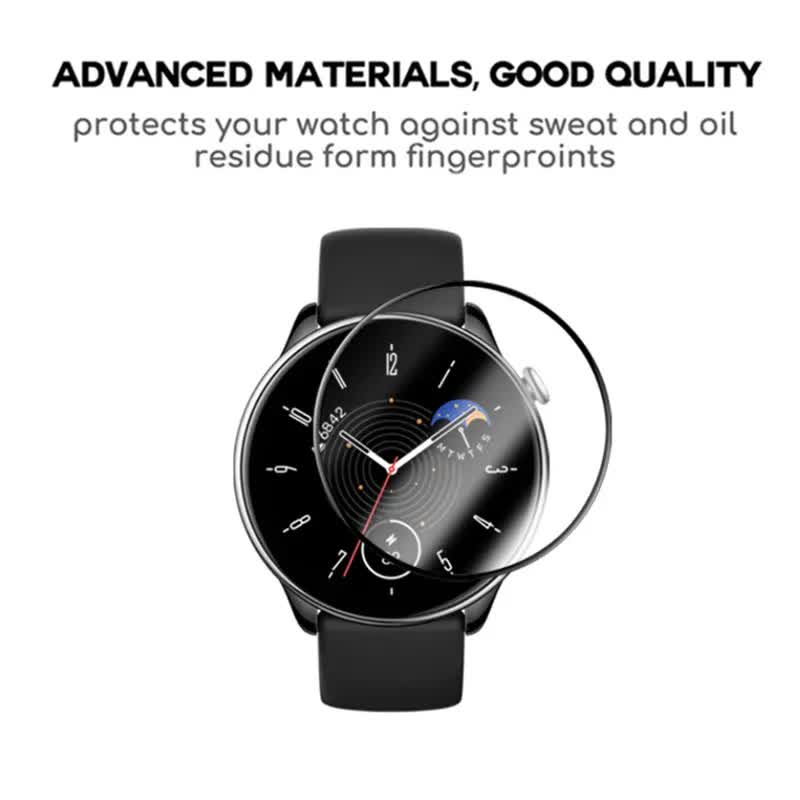 1-2 pcs compatible with Amazfit Gtr Mini Gtr 4 3 2 Pro 2E Smart Watch Full Cover Protection Cure Film Gtr3 Gtr4 Glass for Amazfit GTR 4 1 pc - Image 4