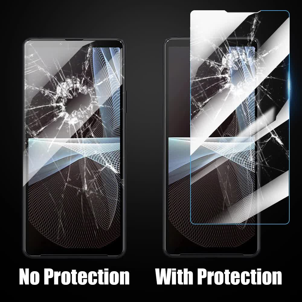3pcs 0.26mm 2.5D Tempered Glass Screen Protector Compatible with Sony Xperia 1 III - Image 5