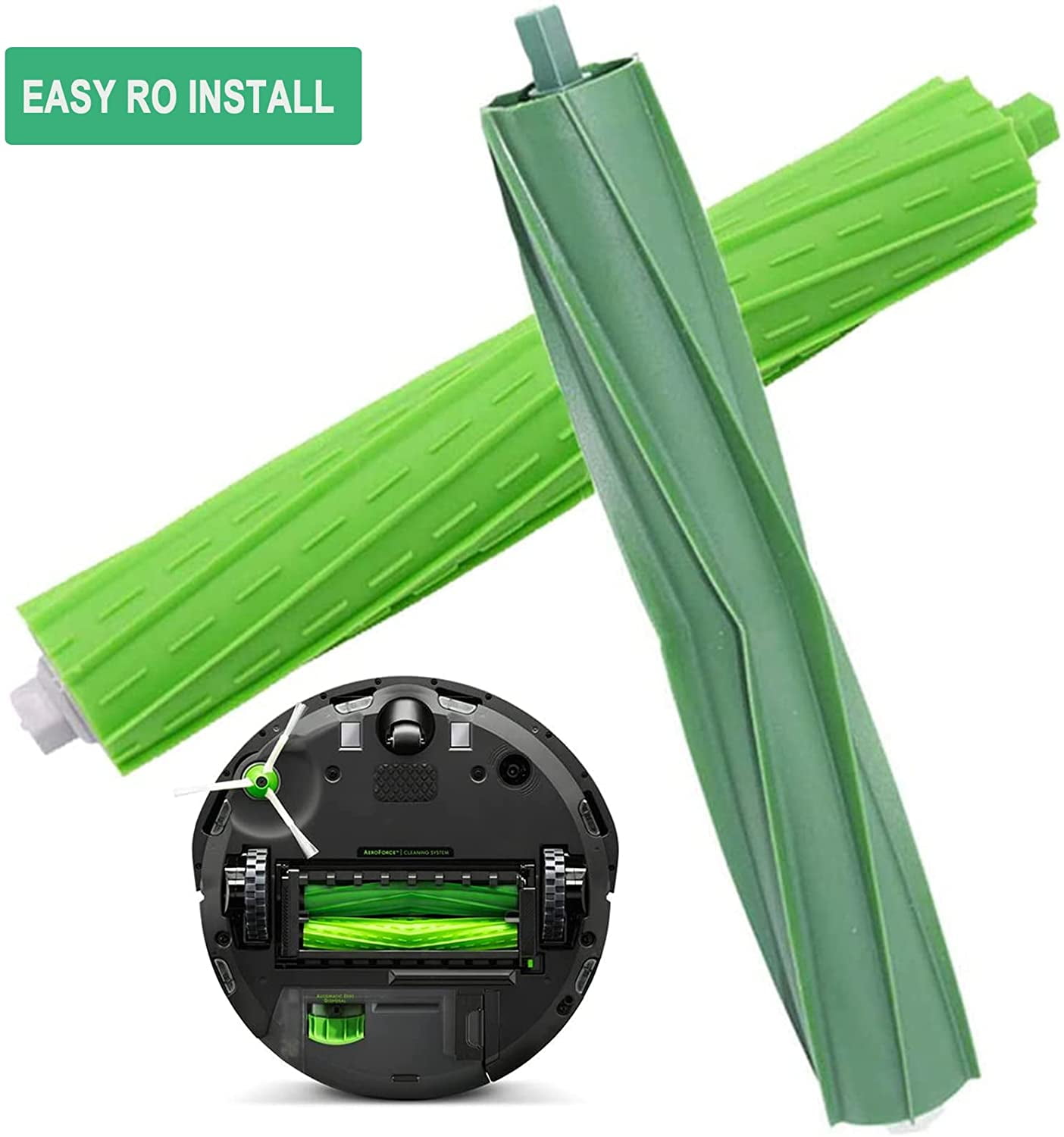 Replacement Parts for iRobot Roomba E, I and J Series - Includes Multi-Surface Rubber Brush & High Performance Filter 1+1 - Image 3