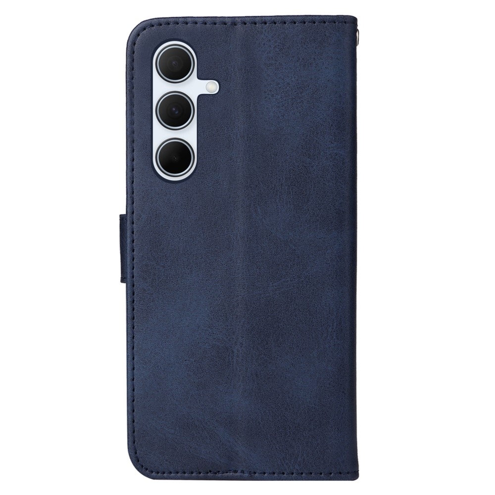 Compatible with Samsung A56 5G PU Leather Wallet Case Blue - Image 8