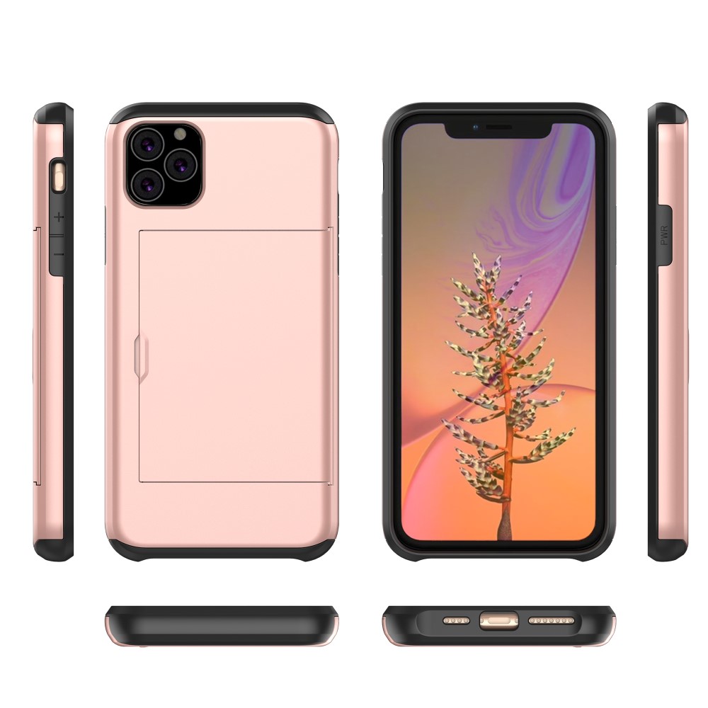 iPhone 11 Rose Gold Phone Case with Card Slot - Image 2