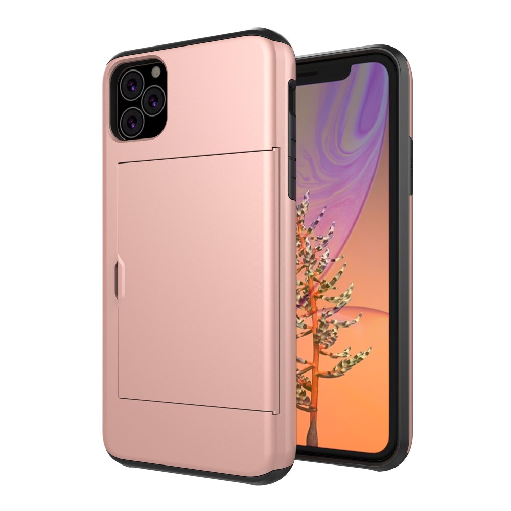 iPhone 11 Rose Gold Phone Case with Card Slot - Image 3