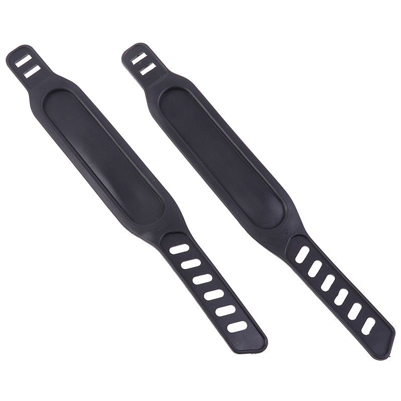 1 pair new exercise bike pedal straps stirrup strap Fitness Equi - Image 2