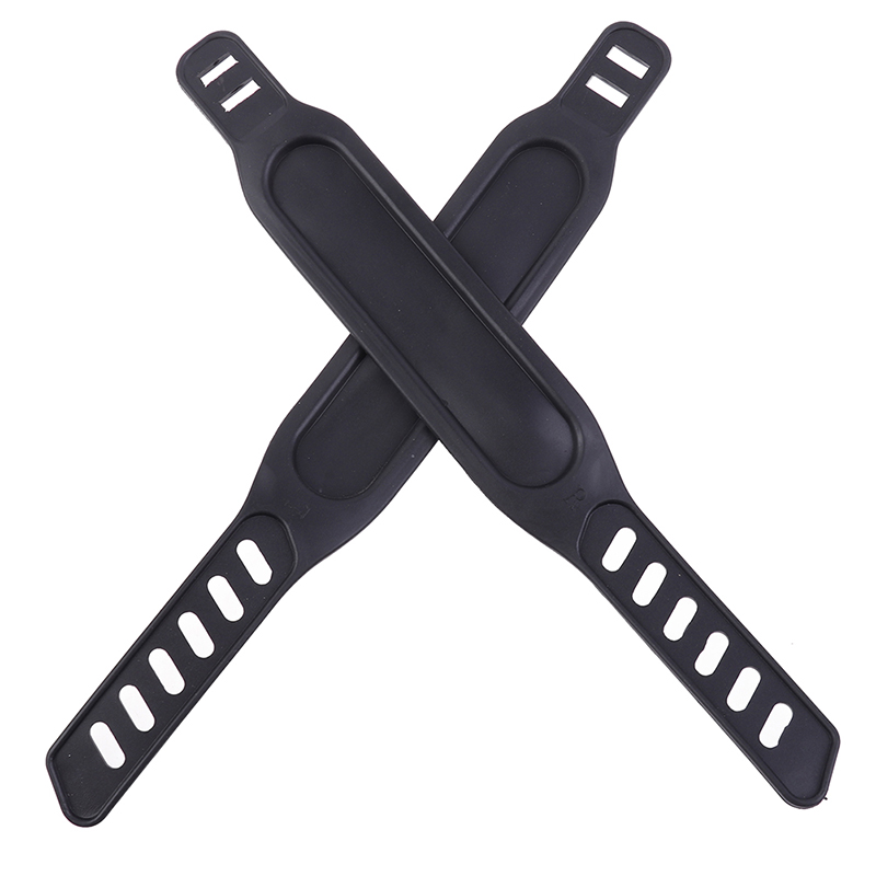 1 pair new exercise bike pedal straps stirrup strap Fitness Equi - Image 4