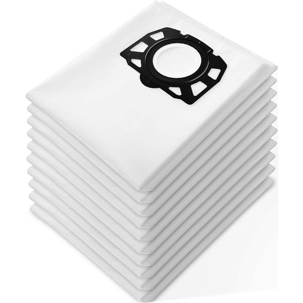 10 vacuum cleaner bags for Kärcher vacuum cleaners, compatible with wd4 wd5 wd6 mv4 mv5 mv6 - Image 1