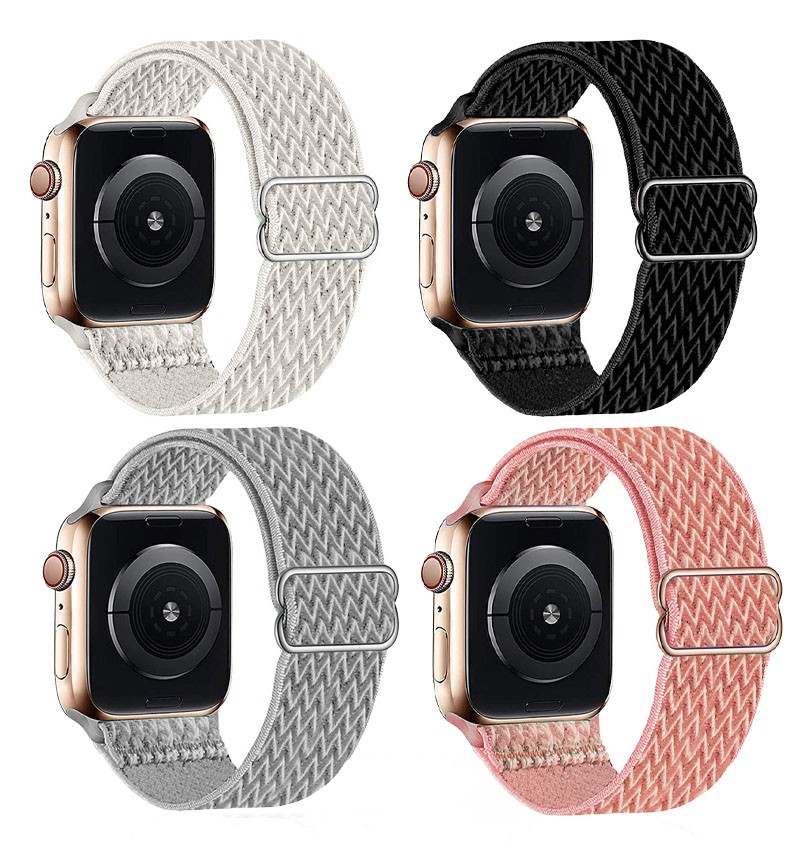 Nylon Case - Adjustable Nylon Sports Wristband Compatible with Fitbit Versa 4/Versa 3/Sense, Breathable Replacement Wristband, Multiple Colors Available - Image 1