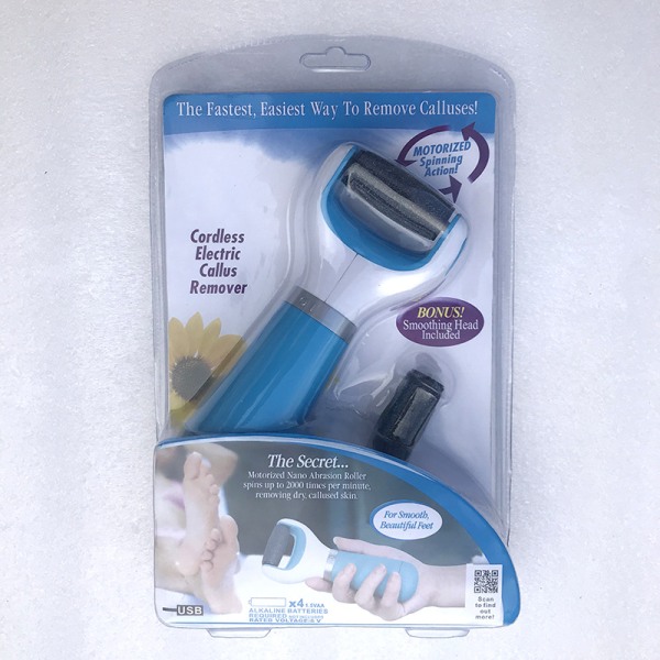 Electric foot file + 5 blue rolls - Image 3