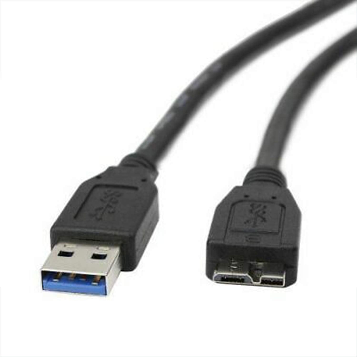 USB 3.0 Cable WD Seagate Toshiba Samsung PortablCompatible with e Hard Drives, A to Micro-B Cable 1m - Image 1