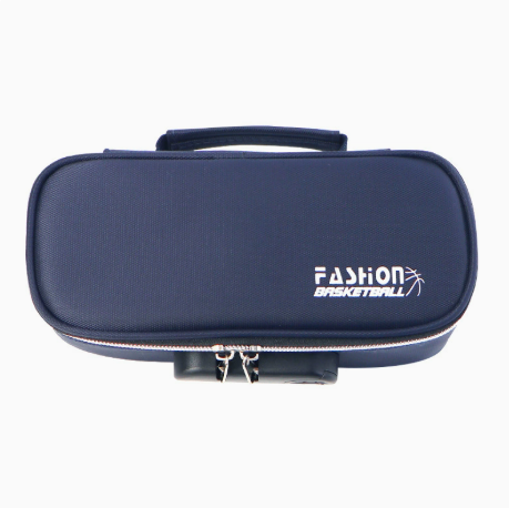 Large Capacity Pencil Case with 4 Compartments Canvas Pen Pouches Multilayer Pen Organizers Bag Oxford Fabric Pencil(blue) - Image 1