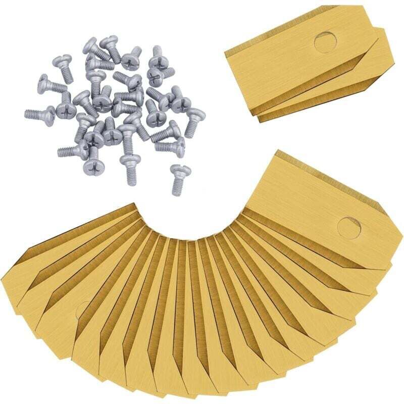 Titanium Knife Blades 30 X RObot Lawn Mower Replacement Blades For All Garden Mowers Automower Husqvarna Gardena Yard - Image 1