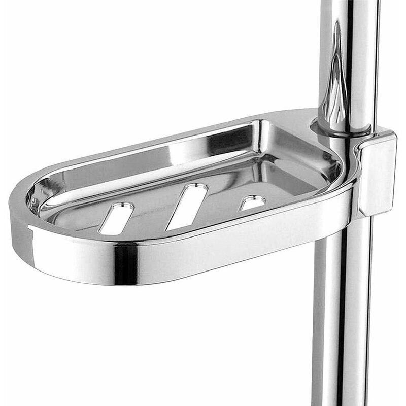 Shower Shelf No Drilling, Soap Holder For Shower Bar For Bathroom（Installation Hole Diameter 25Mm） - Image 1