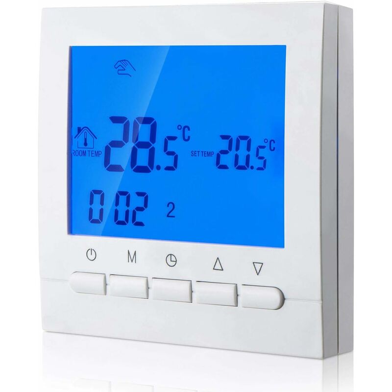 Digital Heating Thermostat 2-Wire Connection With Programming 6 Working DAys And 2 Weekend Periods - Image 1