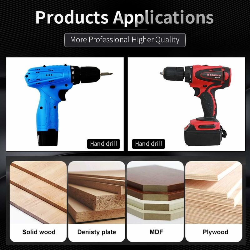 M42 Hss Bi-Metal Hole Saw 80Mm, Hole Saw For Iron, Aluminum, Wood, Drywall, Pipe, Plastic, Fiberboard - Image 4