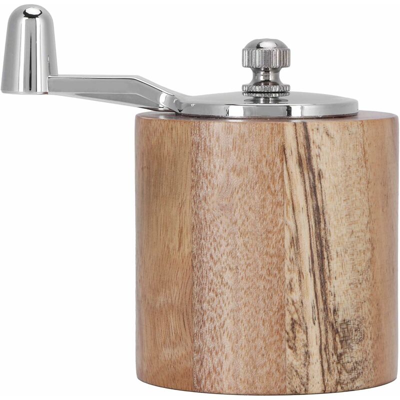 Spice Grinder, Manual Pepper Mill, Grinding Tool With Long Crank For Home Restaurant - Image 1
