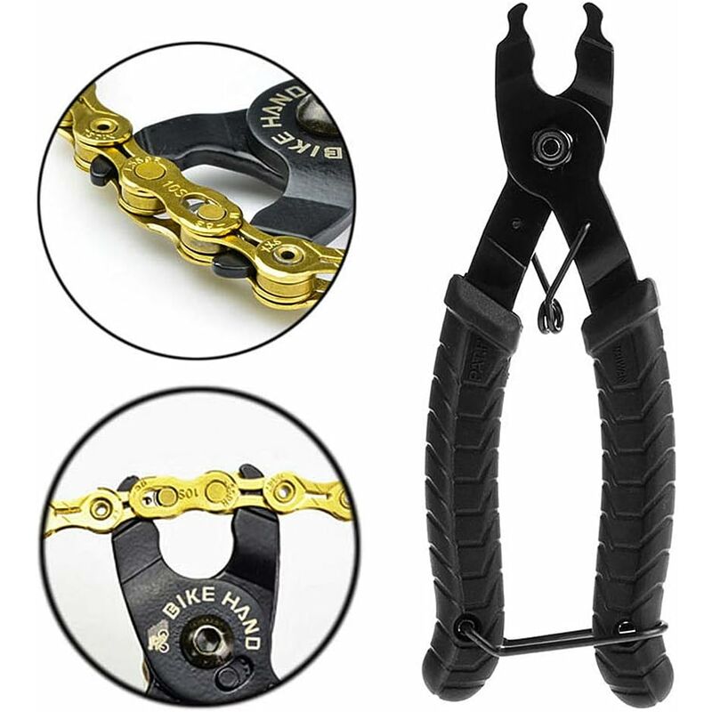 Bike Link Pliers, 2 In 1 Chain Pliers Quick Link Opener Remover Pliers Bicycle Chain Tool Pliers - Image 1