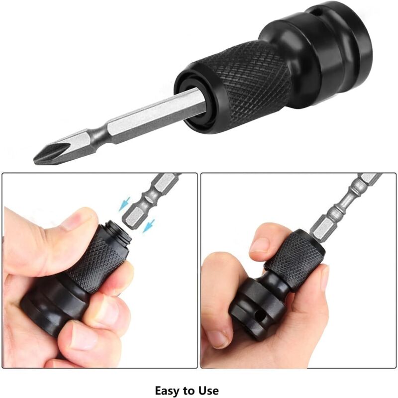 Impact Socket Driver Bit, 1/2