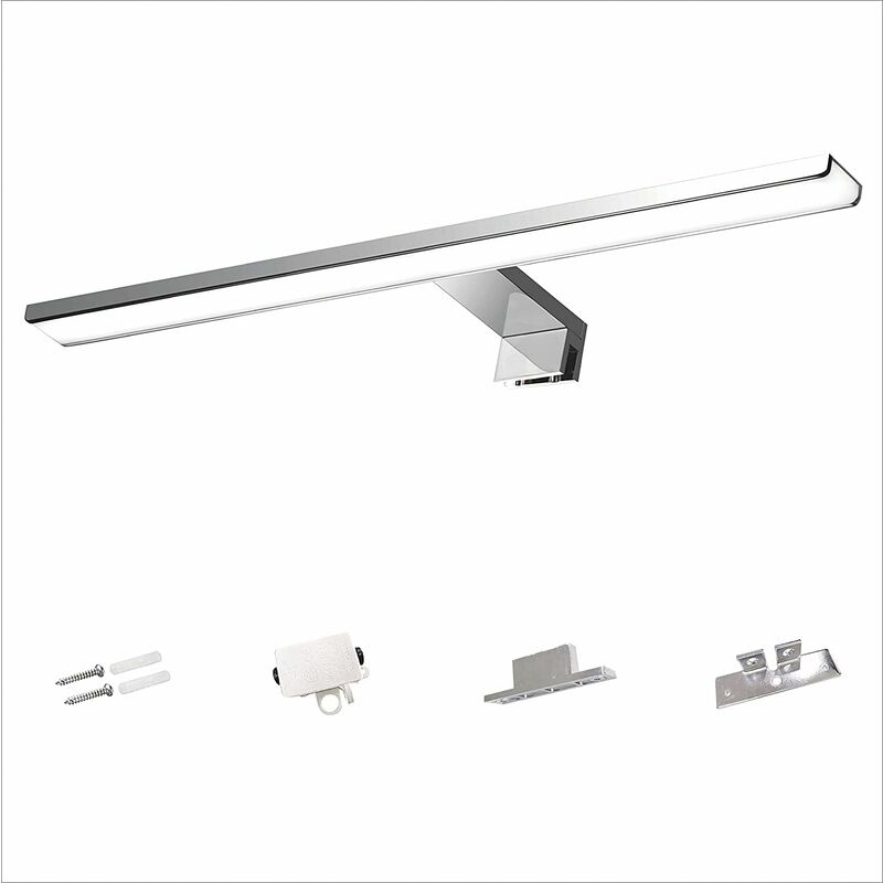 Bathroom Mirror Light 30Cm LED 6W 230 Volt Bathroom Mirror Light 3000K Full Aluminum 3In1 Bathroom Mirror Light - Image 2