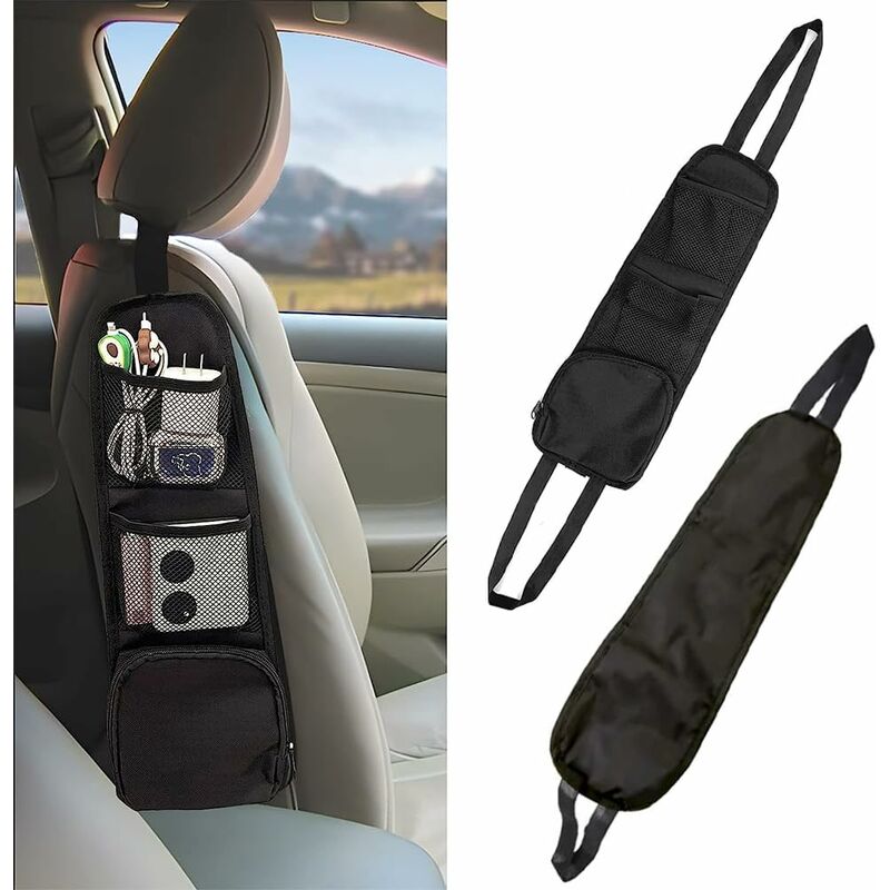 Car Side Storage, Car Seat Side Organizer, Multi-Function Car Seat Hanging Bag, Car Seat Storage Bag, Car Storage - Image 1