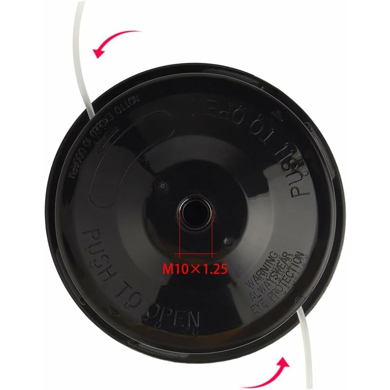 Universal Tap & Go Brushcutter Head - M10 X 1.25 Left Hand - Image 2