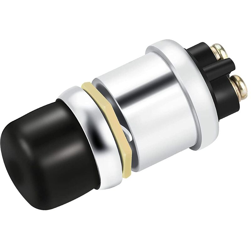 Engine Start Push Button Switch, Waterproof Momentary Starter Switch, 12V/24V Ignition Switch For Car Truck Boat Rv Atv - Image 1