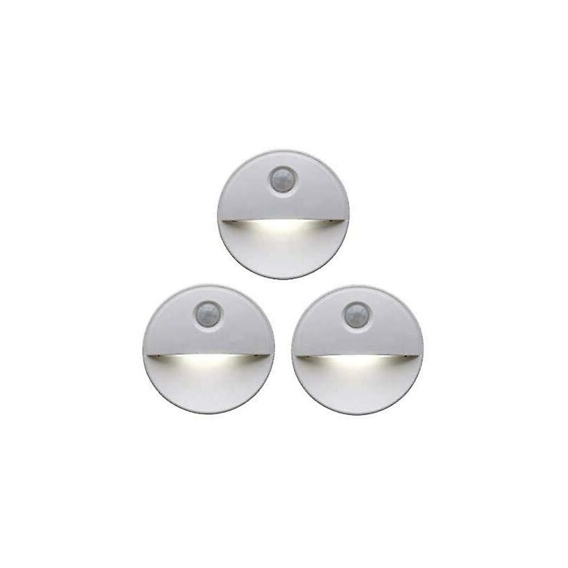 LED Motion Sensor Night Light Sleep-Inducing LED Bulbs Cordless Operation Perfect For Bathroom Cabinets, Stairs And More - Image 1