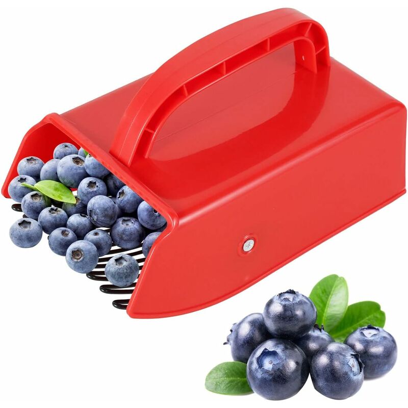 Blueberry Picker With Metal Comb Fruit Picker For Gooseberries, Blackcurrants, Picker - Image 1