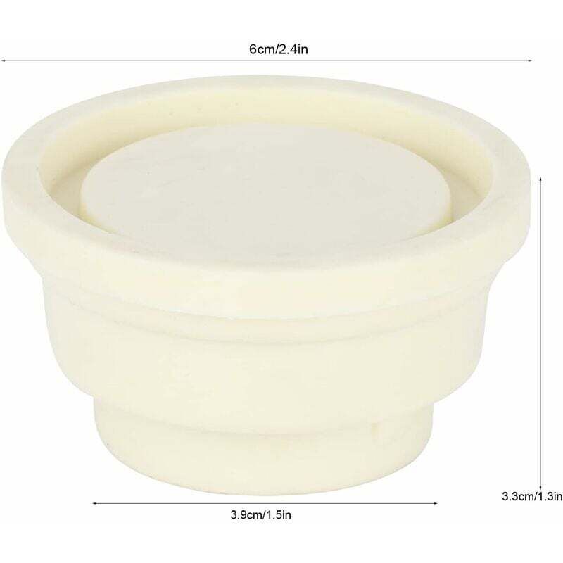Rubber Pool Ladder Bumpers, Set Of Two White Ladder Bumpers For Pool Ladders… - Image 2