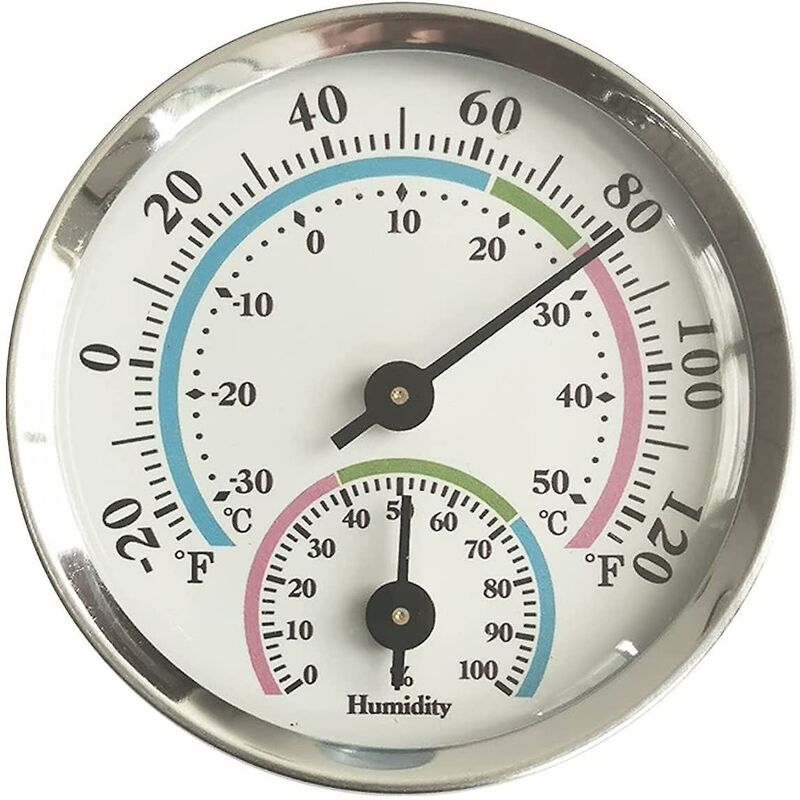 Thermo Hygrometer, Temperature Hygrometer, Indoor Thermometer And Indoor Hygrometer, For Indoor Or Outdoor, High - Image 1