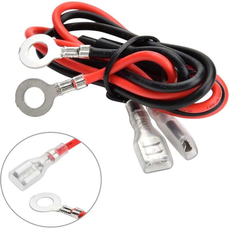 2 Pack Cigarette Lighter Socket, Waterproof Marine Grade For Boat, Motorcycle, Car, With 1M Connection Cable 12V/24V Dc - Image 4