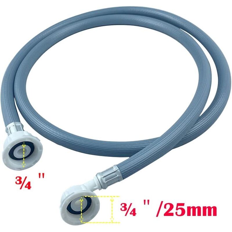 Washing Machine Water Supply Hose, Dishwasher Hose Extension, 3/4