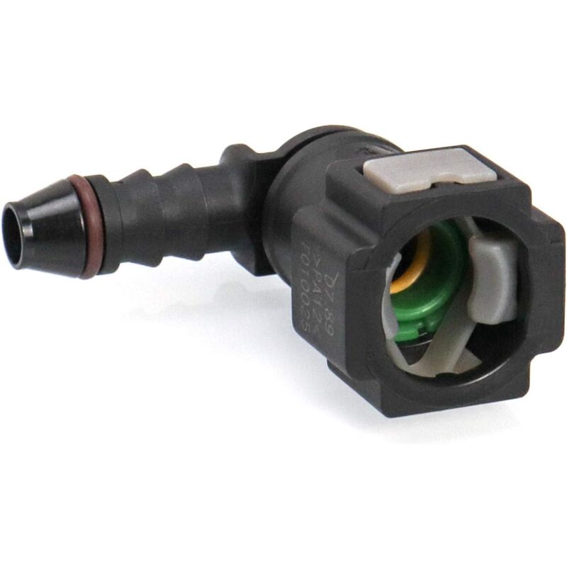 2 pcs Car Fuel Line Connector, Fuel Line Connector, 90 Degree Quick Connector, Plastic 7.89Mm Id6 Connector - Image 4
