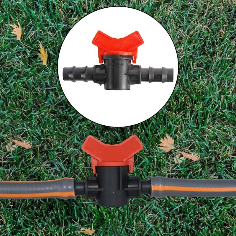 34 pcs Tubing Irrigation Fittings Kit Plastic Connectors 16Mm (1.6Cm) Garden Hose Connector Mixed Connectors For Garden - Image 4