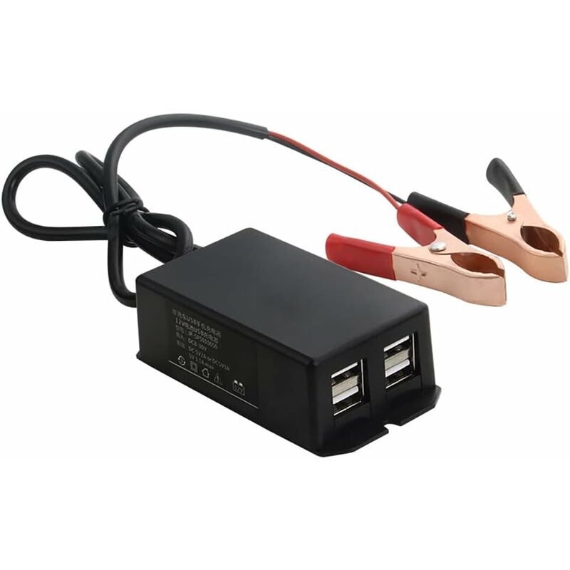 12V 24V To 5V Usb Power Adapter,Waterproof Motorcycle Mobile Phone Charger Usb Motorcycle Charger Motorcycle Usb - Image 1