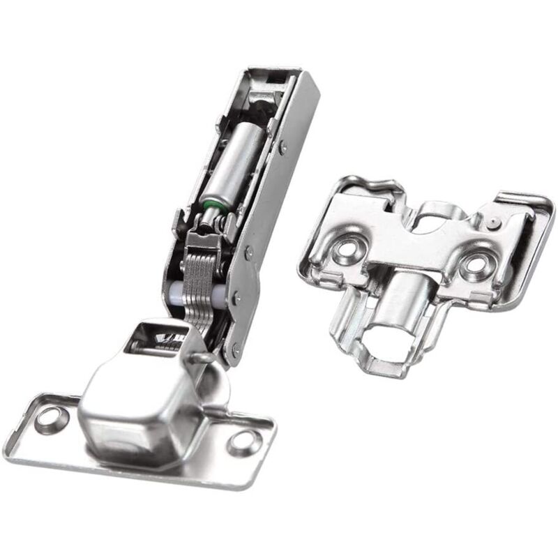 Soft Close Cabinet Hinges 35Mm Cupboard Door Hinge 110 Degree Full Overlay Furniture Hinge With Installation Screws, 1 - Image 2