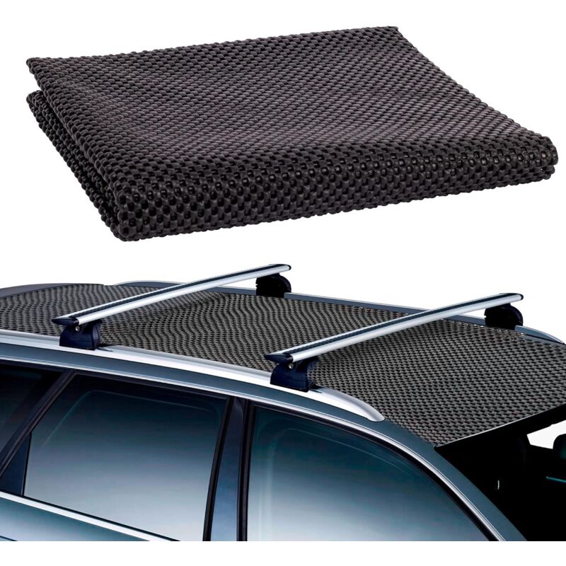 Car ROof Box Mat Non-Slip Waterproof Pvc Grid Pattern Multipurpose Cut To Size For Van Truck Car ROof Bag 90 X 100Cm - Image 1