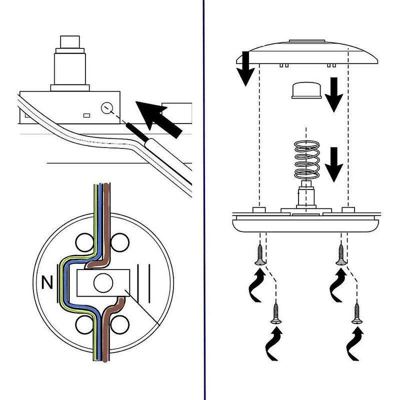 Foot Switch For Light Fixture - Black - Image 3