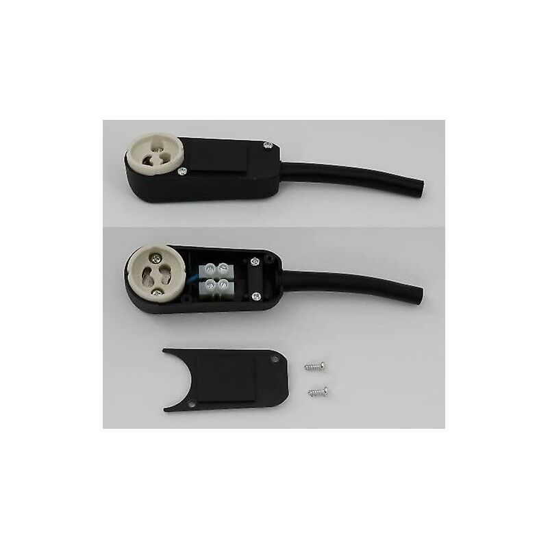 10 pcs Set Connection Boxes, Gu10 Socket For LED And Recessed Halogen Spotlight - Image 1