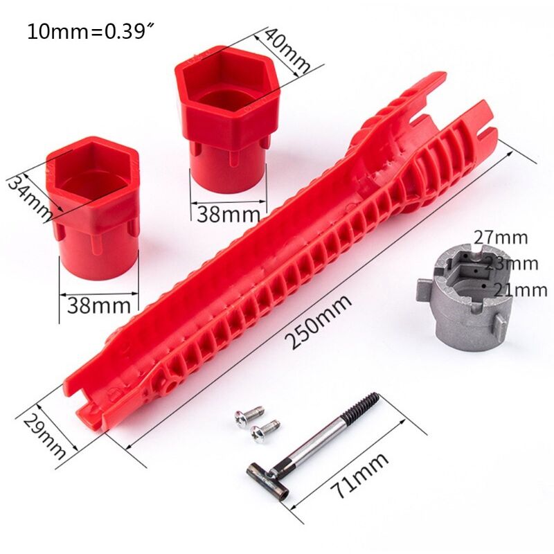 8 In 1 Multifunction Faucet Wrench Sink Faucet Installer And Sink Installation Tool For Toilet - Image 1
