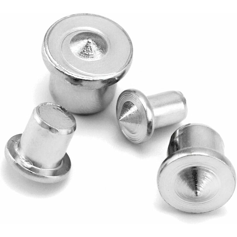 16 pcs Wood Dowel Centers, Stainless Steel Drill Guide Tool, 6/8/10/12Mm - Image 3