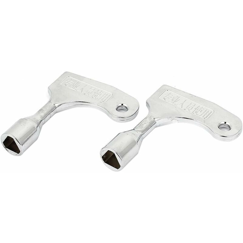 2 pcs Triangle Keys For Elevator Emergency Quick Release For 9Mm Lock - Image 1